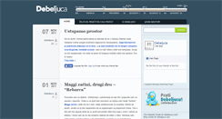 Desktop Screenshot of debeljuca.com