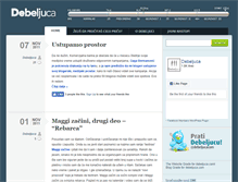 Tablet Screenshot of debeljuca.com